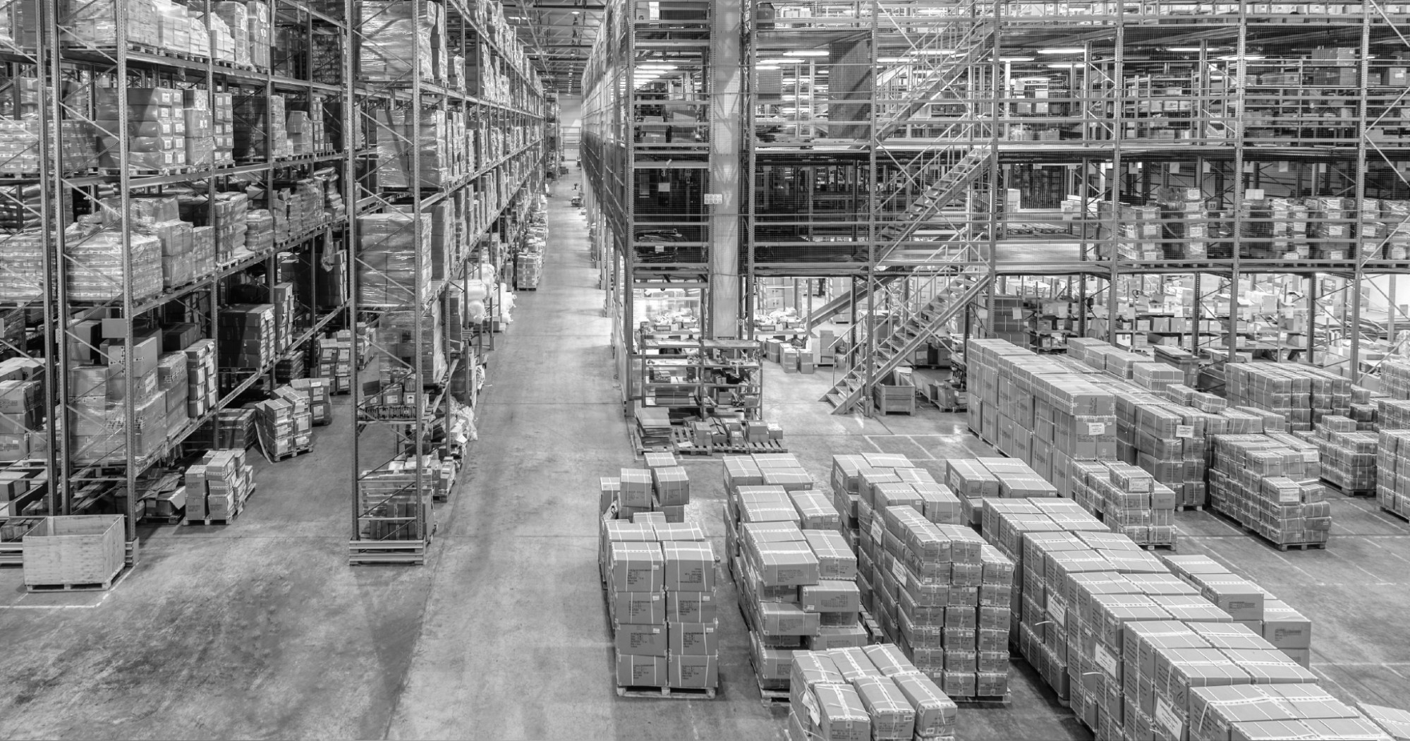 Busy logistics operation